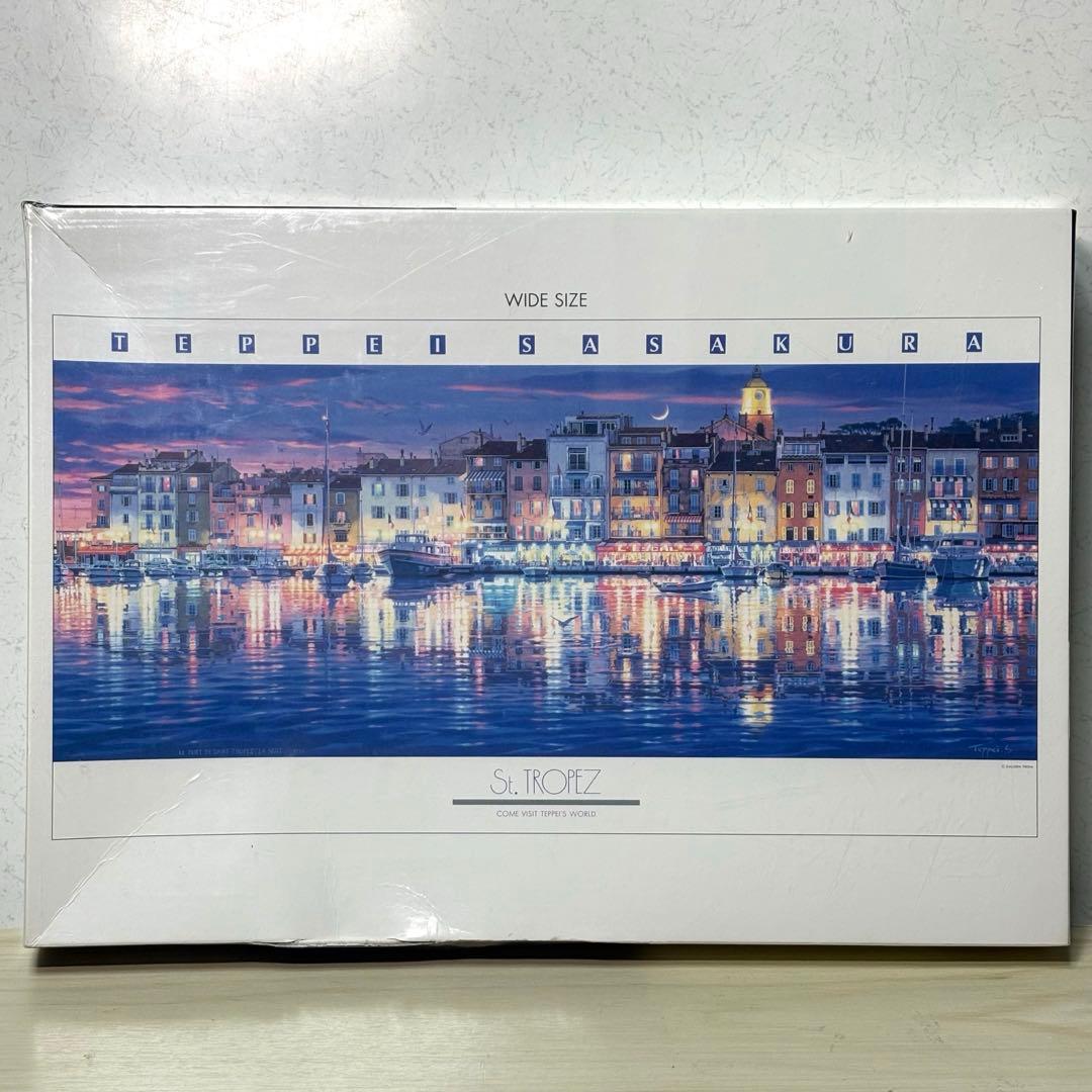 【未開封・未使用品】【希少】笹倉鉄平 サントロペ 1000ピース ワイドサイズ