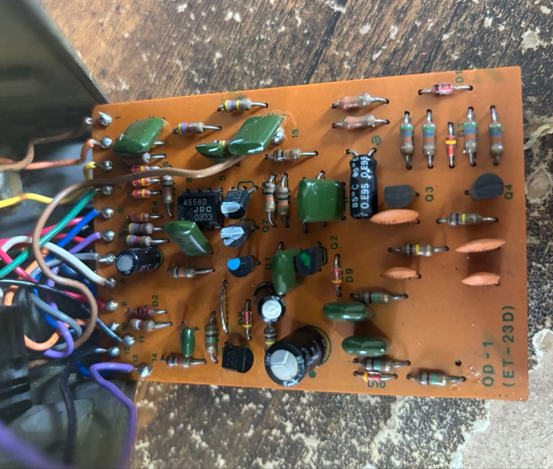 BOSS OD-1 シリアル 9900番 80年代初期