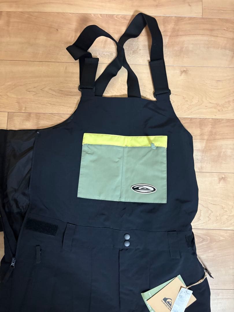 QUIKSILVER FLY HIGH BIB スノーボードパンツ L