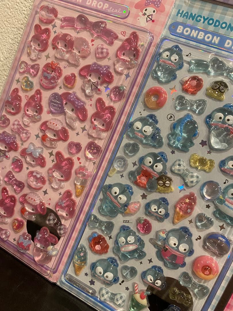 正規品‼️サンリオ　ボンボンドロップシール　第二弾　全８種　セット