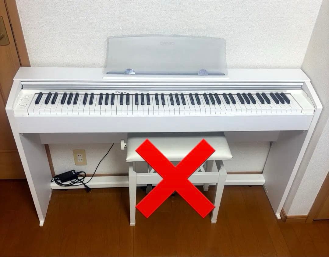 CASIO電子ピアノ Privia PX-770WE 椅子付き