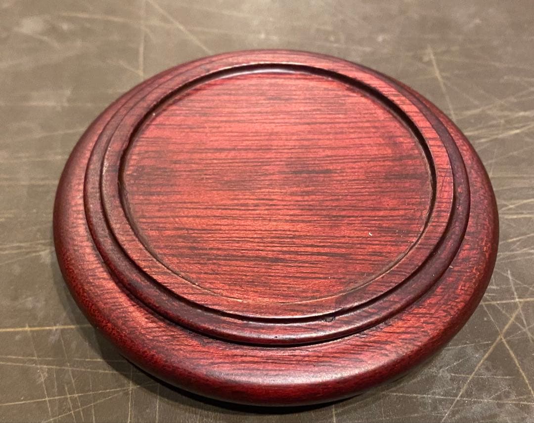 青白磁　水滴　蓮の花　鑑賞台付　　　一輪挿し　ヴィンテージ　レア