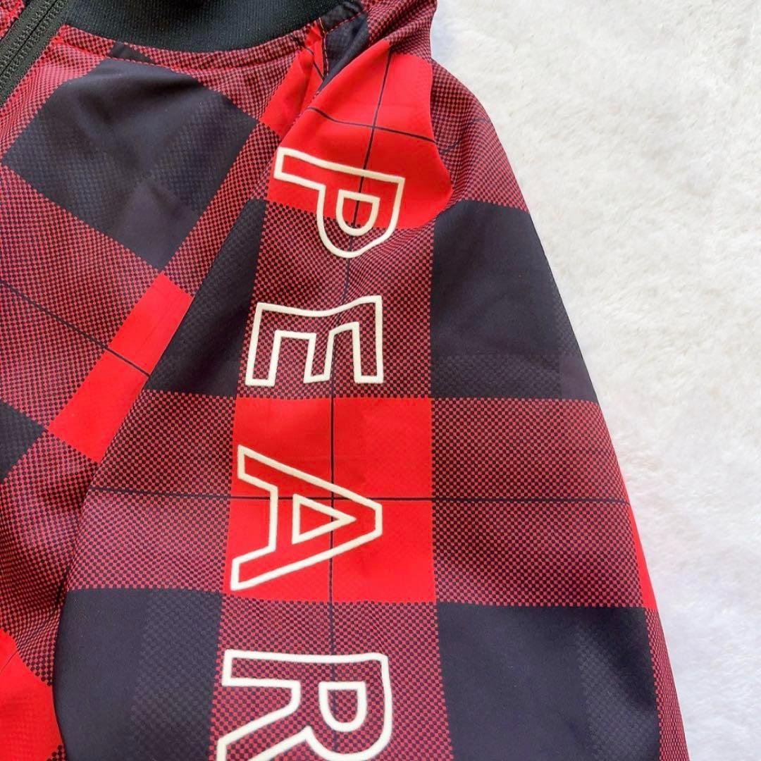 極美品　近年　パーリーゲイツ　蓄熱裏地　スニード　ジャケット　チェック　レッド