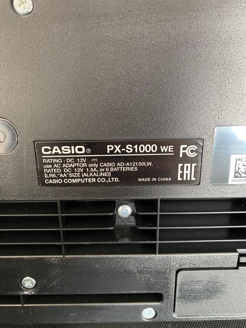 カシオ 電子ピアノ PX-S1000 ホワイト