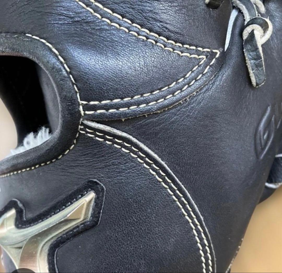 ミズノ野球 軟式用グラブ 内野手用 サイズ9 グローバルエリート グラブ袋付き