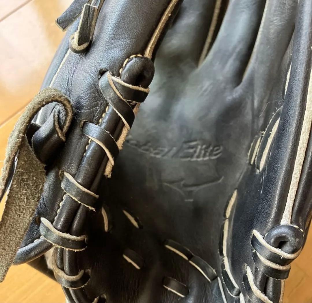 ミズノ野球 軟式用グラブ 内野手用 サイズ9 グローバルエリート グラブ袋付き