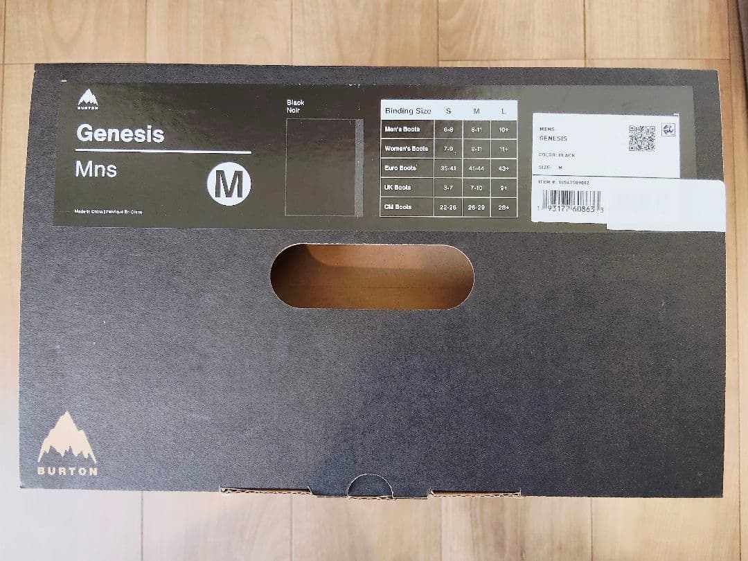 25/26 BURTON ビンディング GENESIS Re:Flex Mサイズ