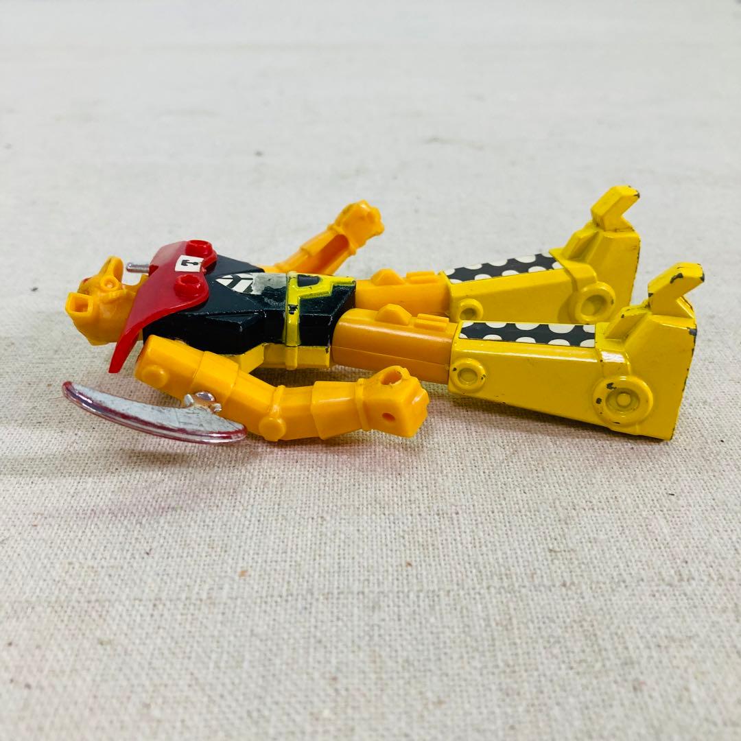 当時物 ミニ合金 龍虎巨人ゴーカイザー　ゴーカイタイガー　タカトクトイス　日本製