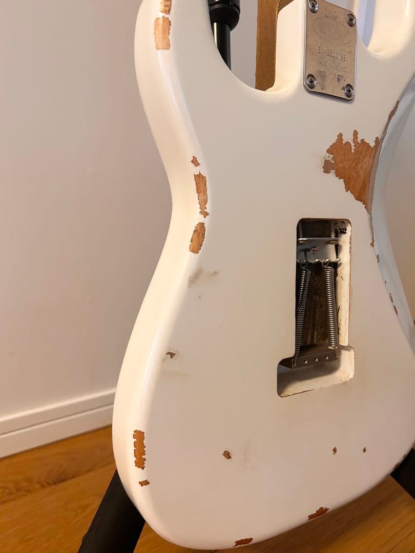 EVH フランケンシュタイン ホワイト 美品 ソフトケース付き　送料込