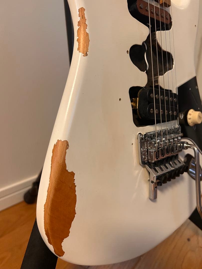 EVH フランケンシュタイン ホワイト 美品 ソフトケース付き　送料込