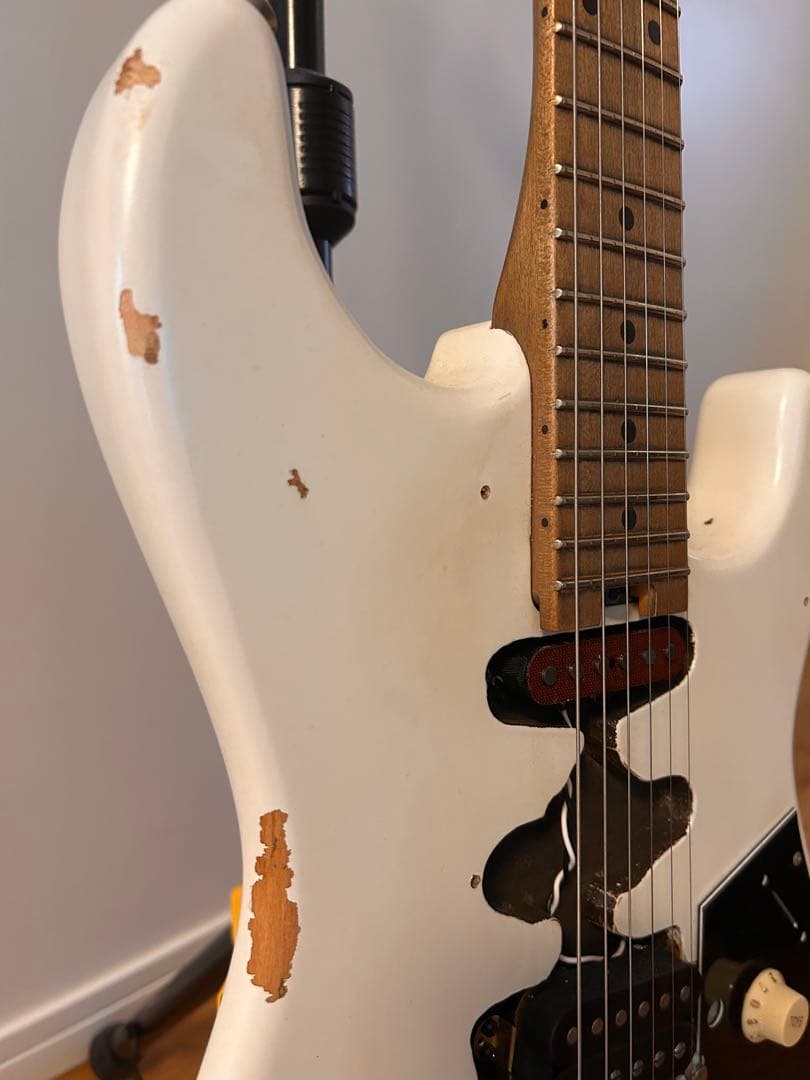 EVH フランケンシュタイン ホワイト 美品 ソフトケース付き　送料込