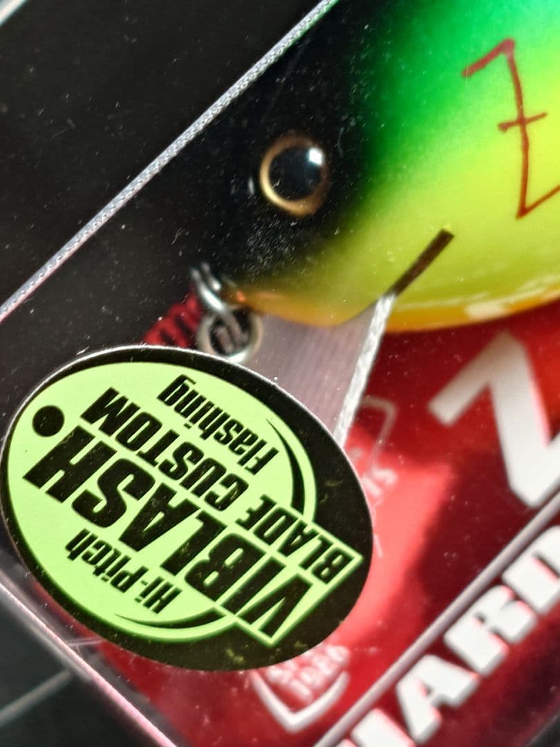 メガバス z-クランク 赤 ウッド バイブラッシュ ホットタイガー 新品未開封