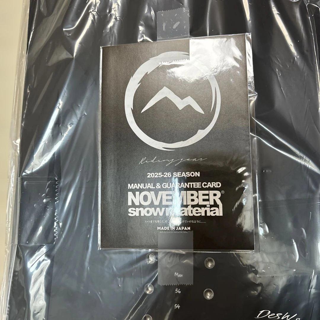 【新品未開封】NOVEMBER 25-26 DESIRE W 147cm