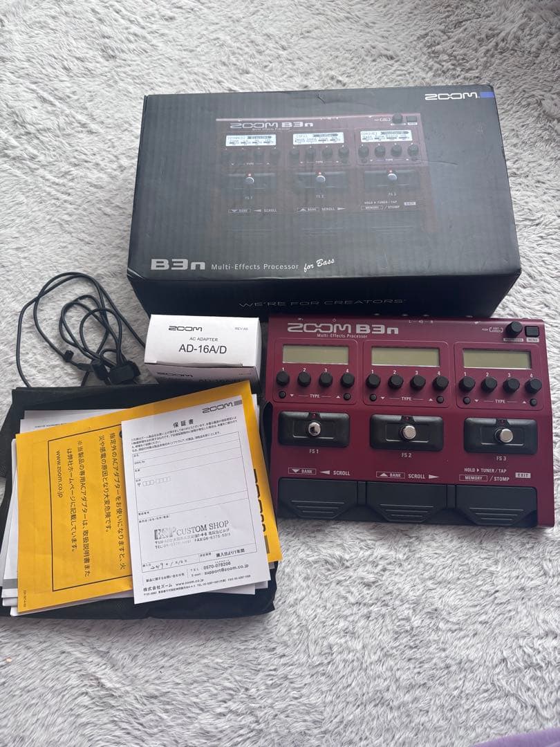ZOOM B3n マルチエフェクター