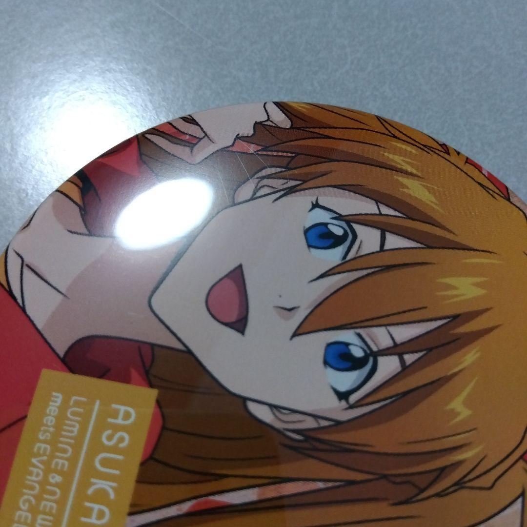 【エヴァンゲリオン】アスカ ルミネ＆ニュウマン コラボ 缶バッジ LUMINE