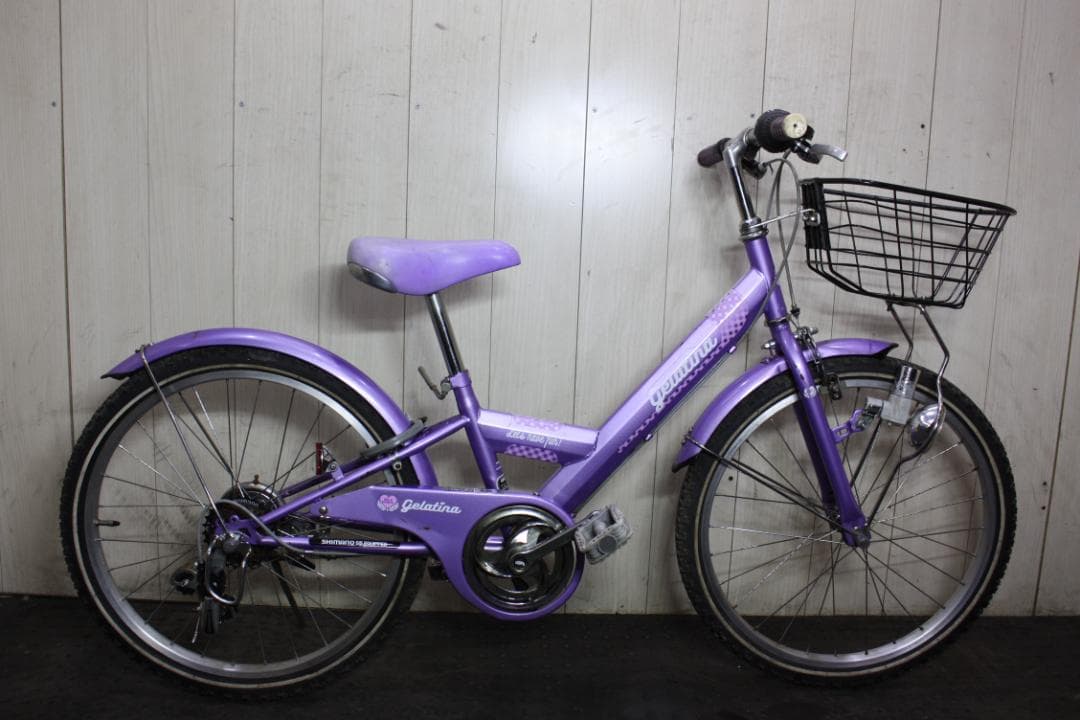 ジェラティーナgelatina 22型 シマノ6速 女の子用MTB