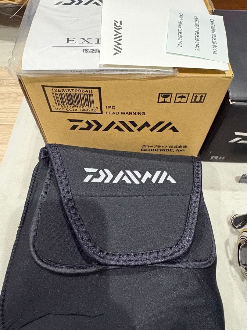 美品 ダイワ 12イグジスト 2004H ハイギア　アクリスタ　エリアトラウト