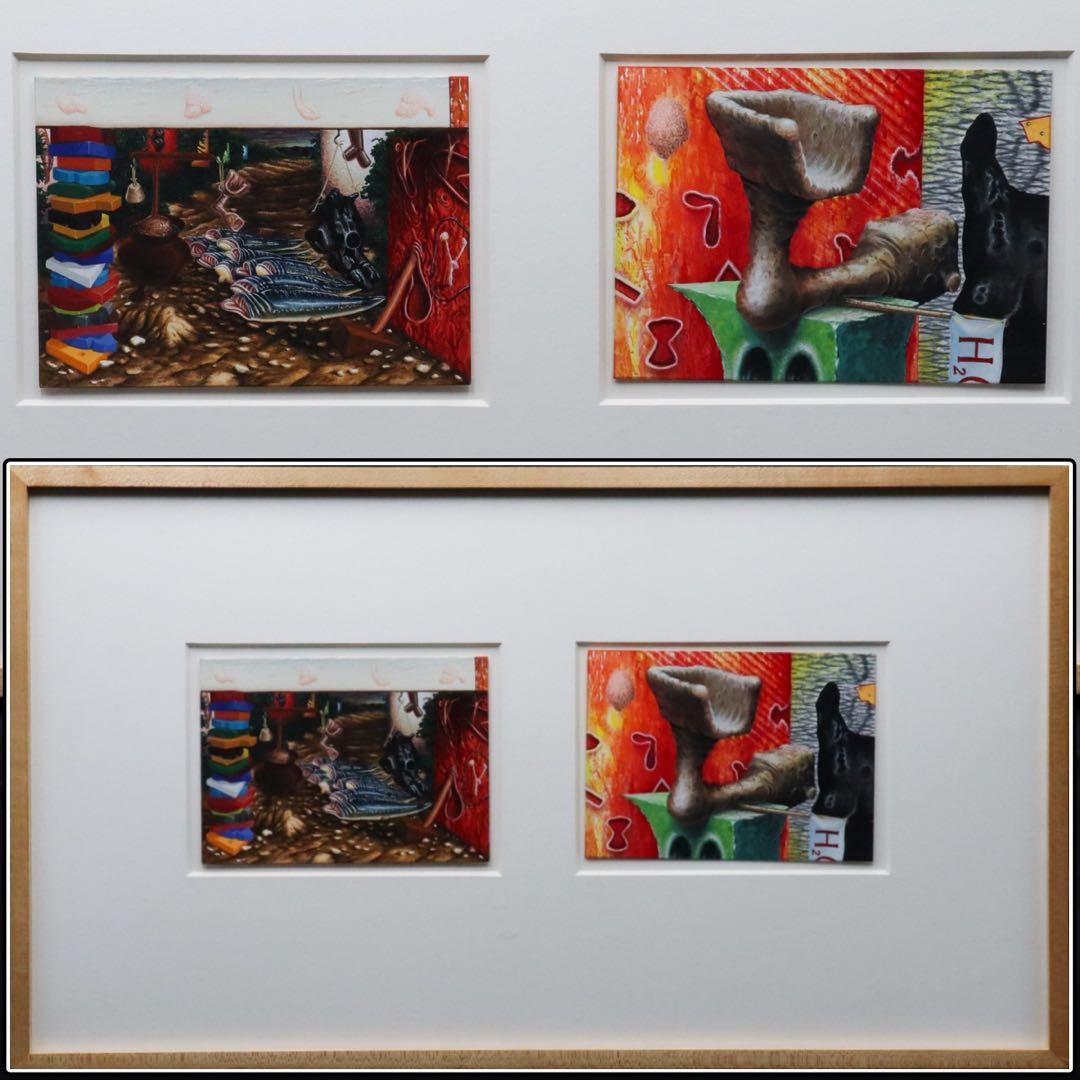 スティーブ・ガロウェイ エドワード・ヘンダーソン 共同制作 ガッシュ 日動画廊