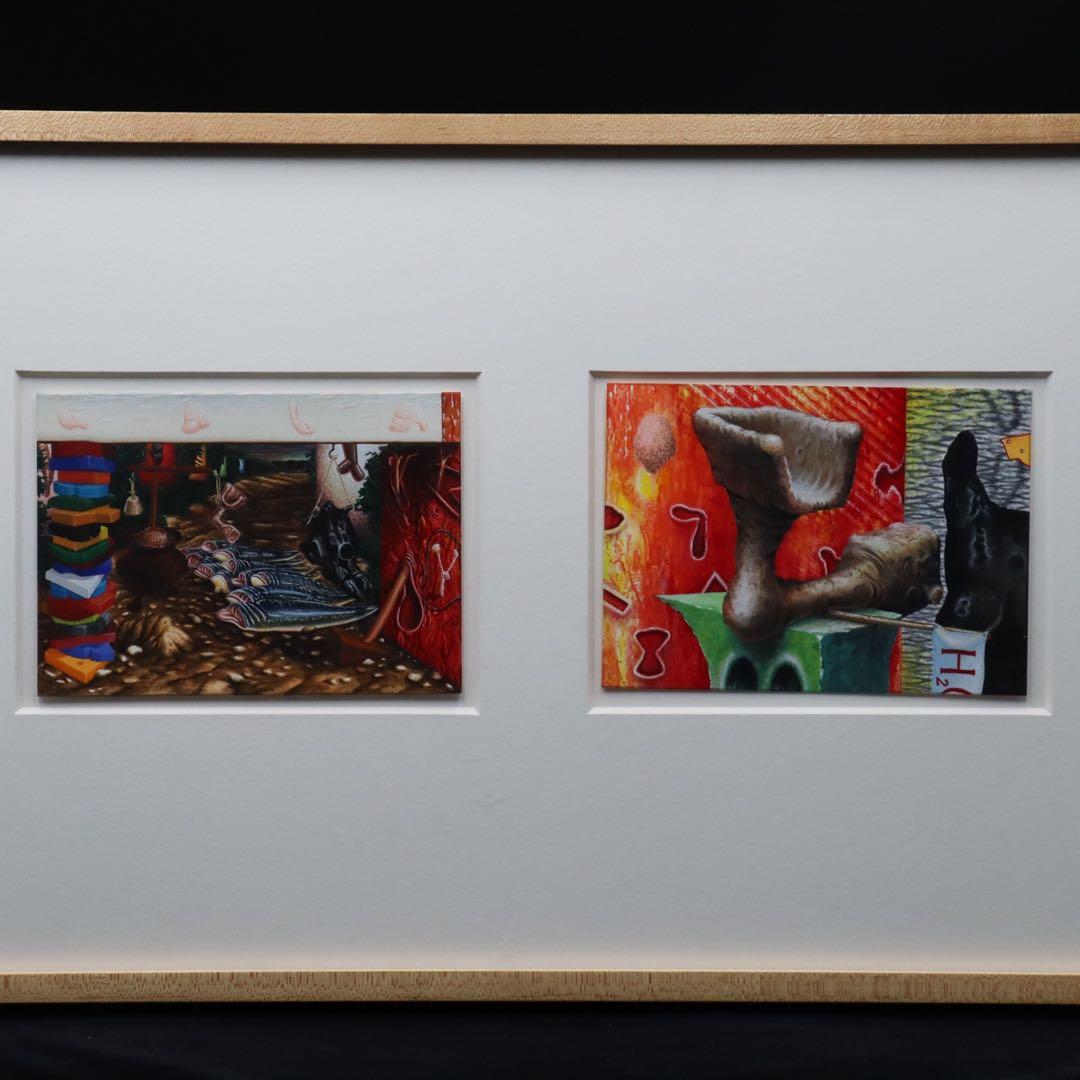 スティーブ・ガロウェイ エドワード・ヘンダーソン 共同制作 ガッシュ 日動画廊