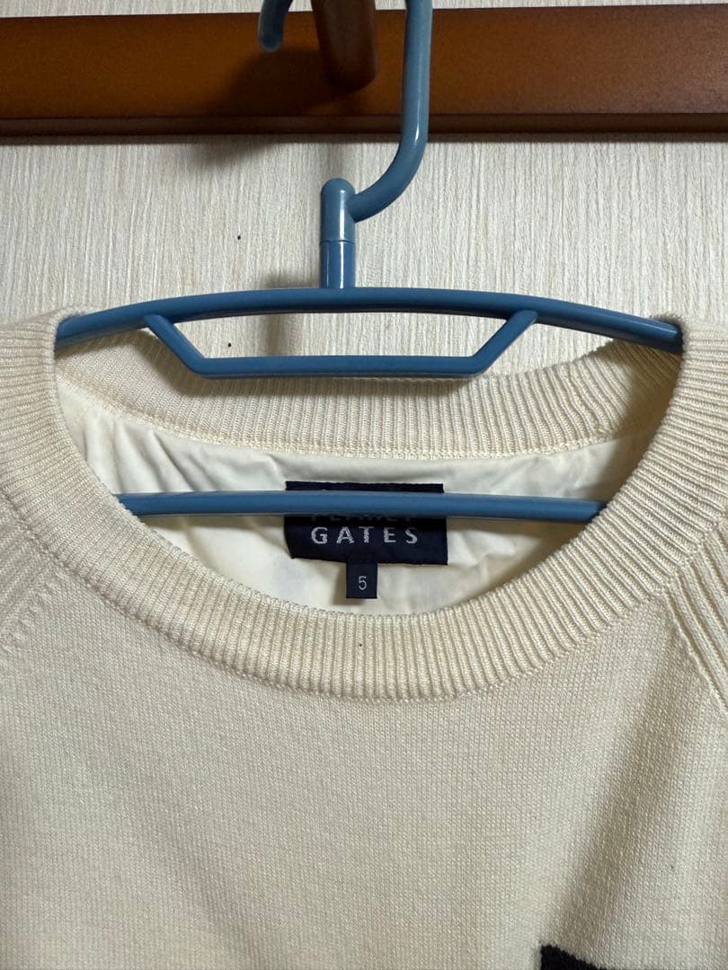 中古 サイズ5 パーリーゲイツ 防風ニット セーター