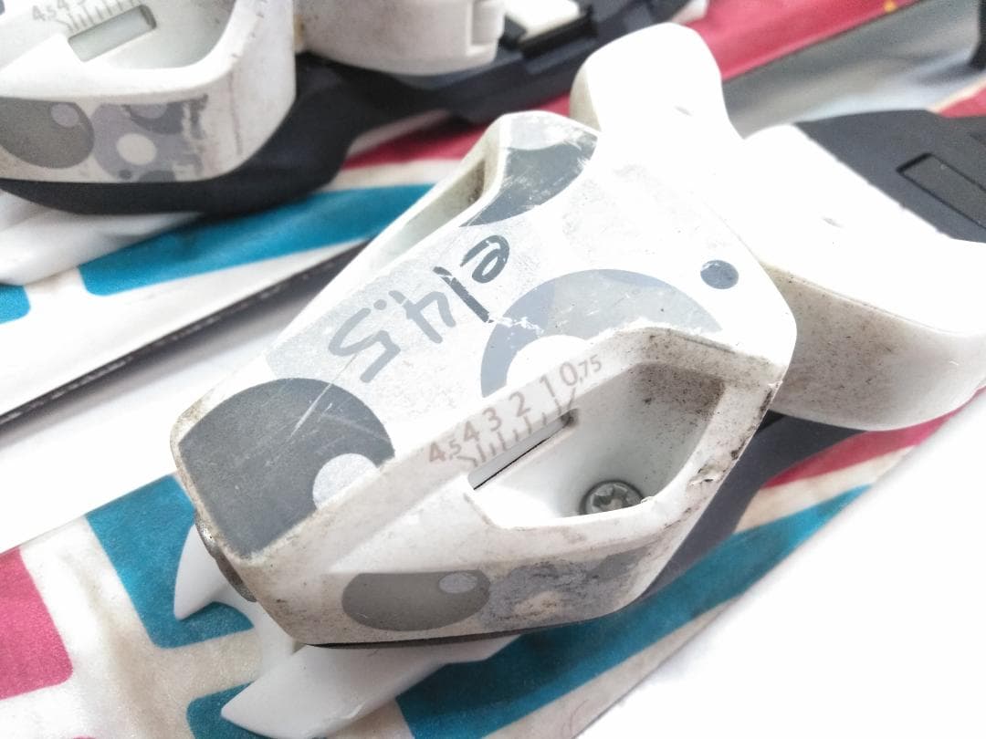 女の子 キッズジュニアスキー7点セット エラン 100cmブーツ 19cm ◇