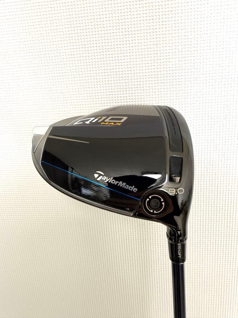 【極美品】テーラーメイド Qi10 MAX ドライバー 9.0° 50 S