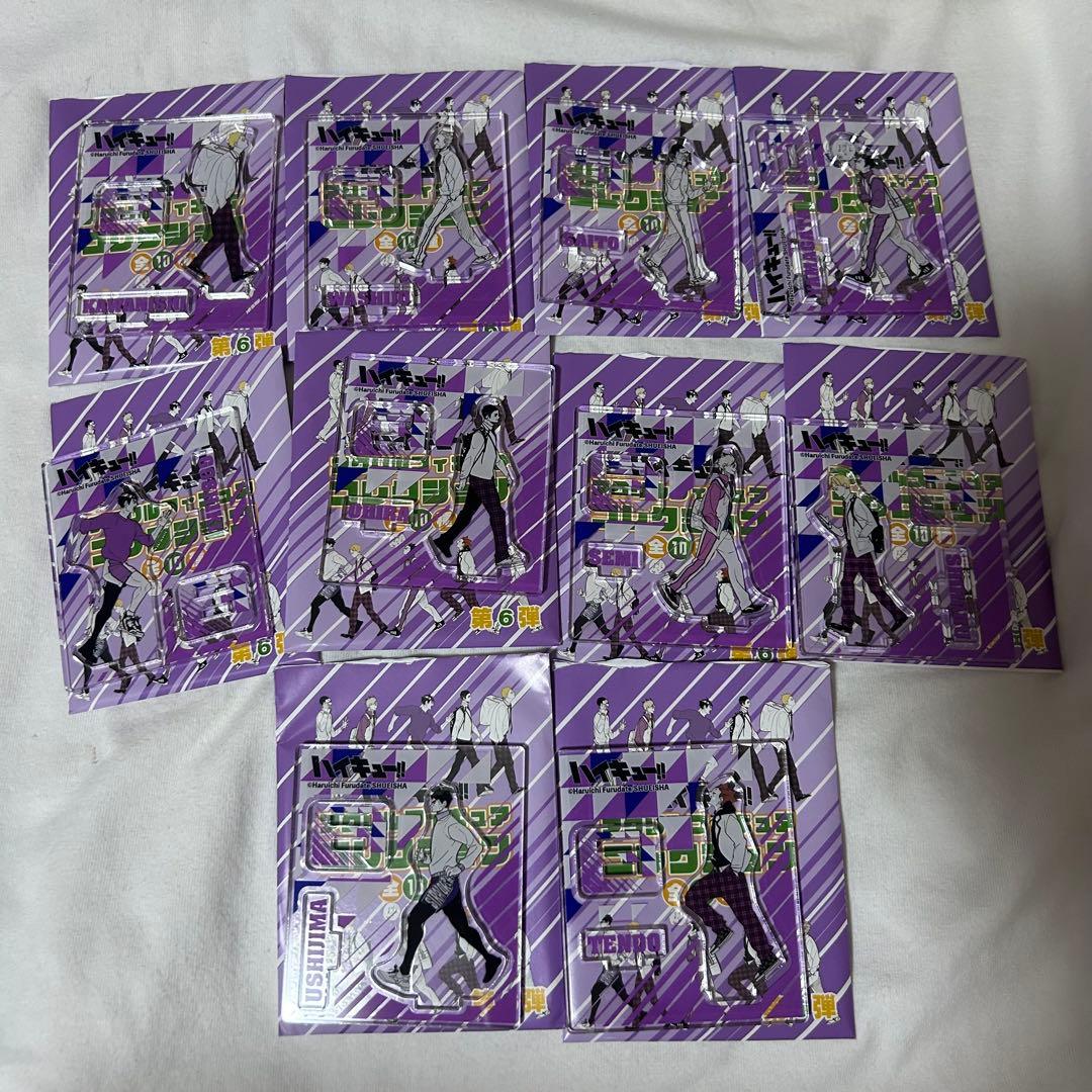 ハイキュー アクリルフィギュアコレクション 第6 白鳥沢学園