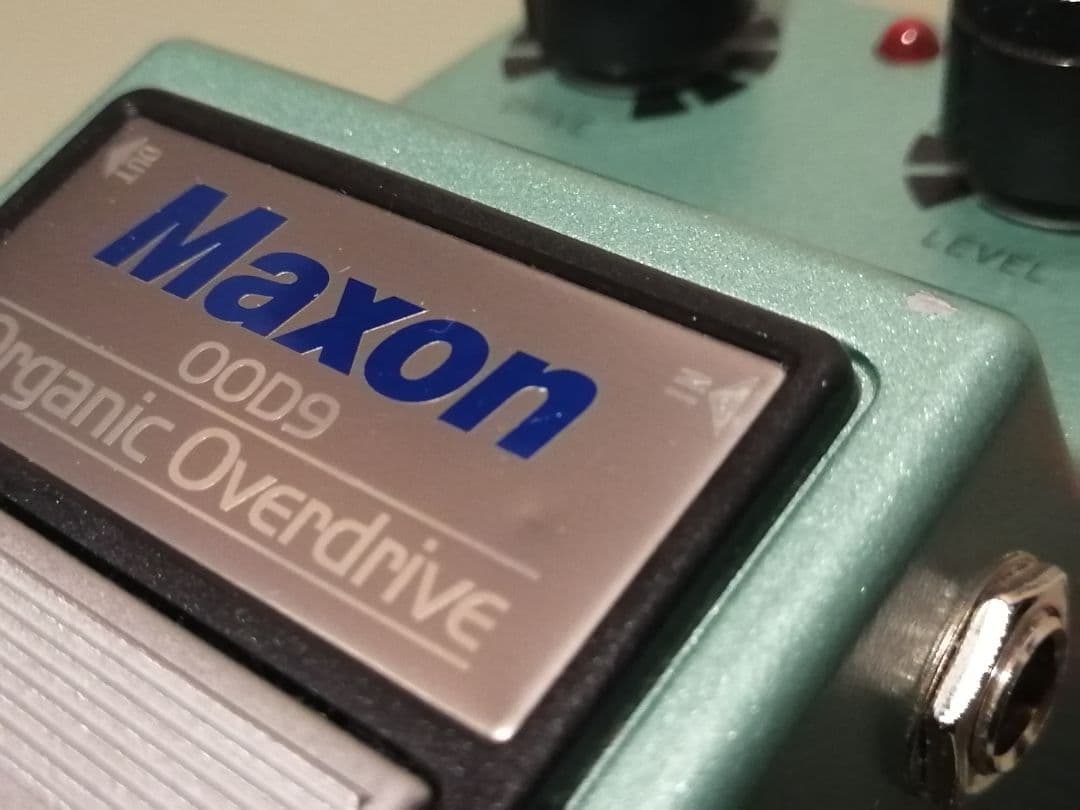 【日本製・付属品完備】MAXON OOD9 Organic Overdrive