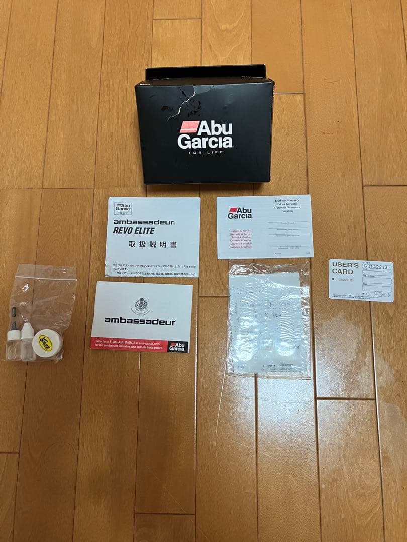 アブ・ガルシア　REVO ELITE 7 リール　未使用品に近い　中古