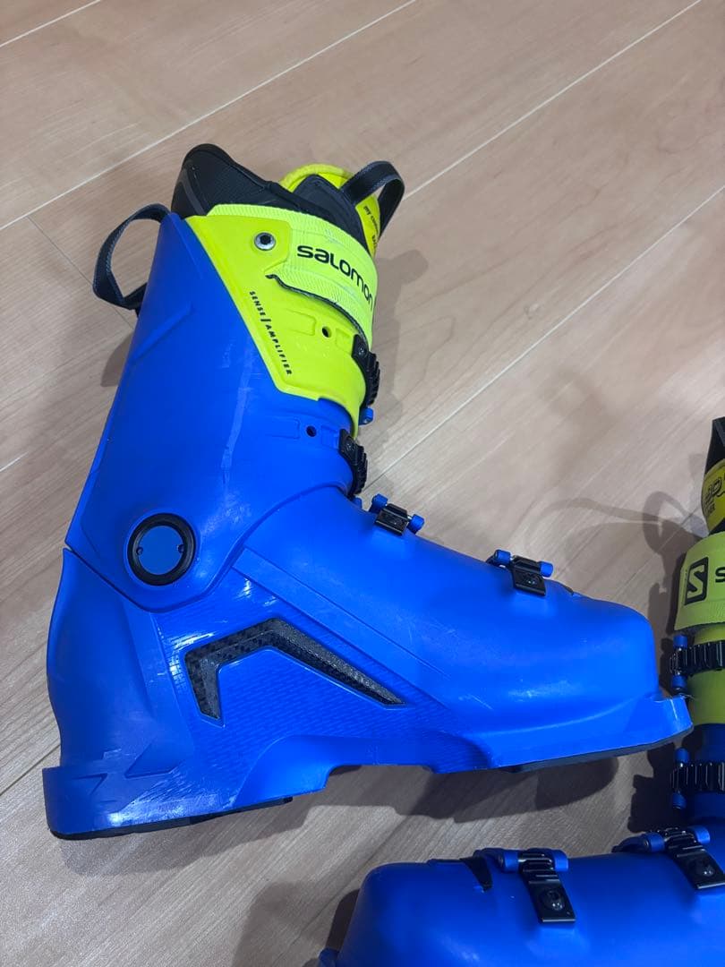 スキー SALMON S/MAX 130 Carbon 25.0-25.5cm 98mm