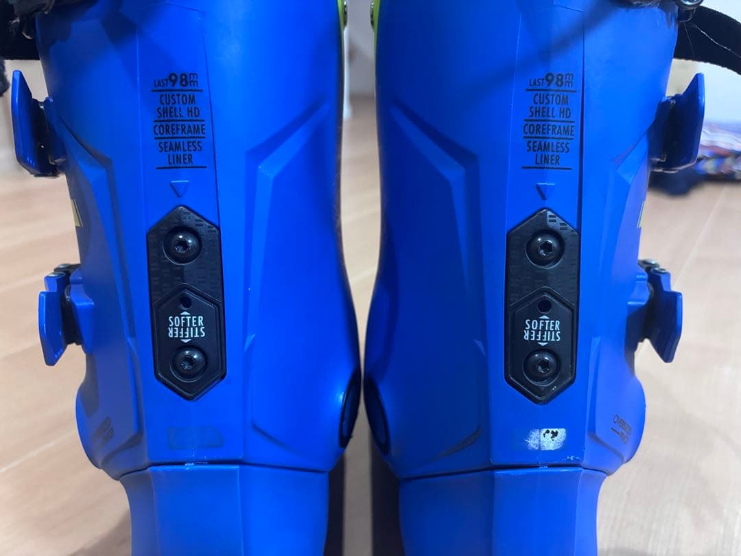 スキー SALMON S/MAX 130 Carbon 25.0-25.5cm 98mm