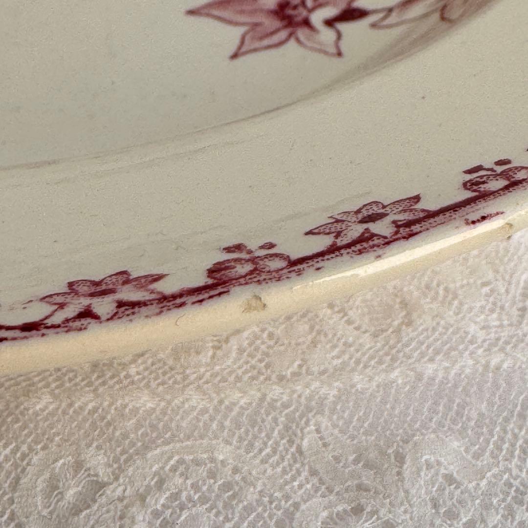 美品　フランスアンティーク　サルグミンヌ　Favori スーププレート