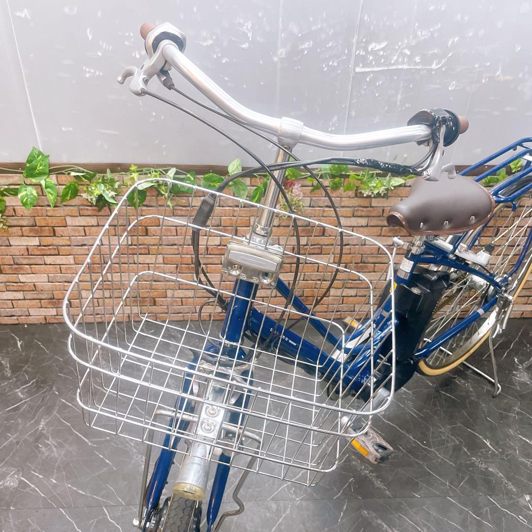 引き取り価格【81】電動自転車 ブリヂストン Cajuma ブルー