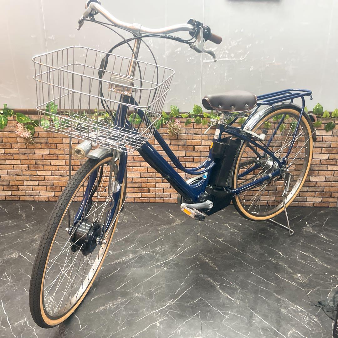 引き取り価格【81】電動自転車 ブリヂストン Cajuma ブルー