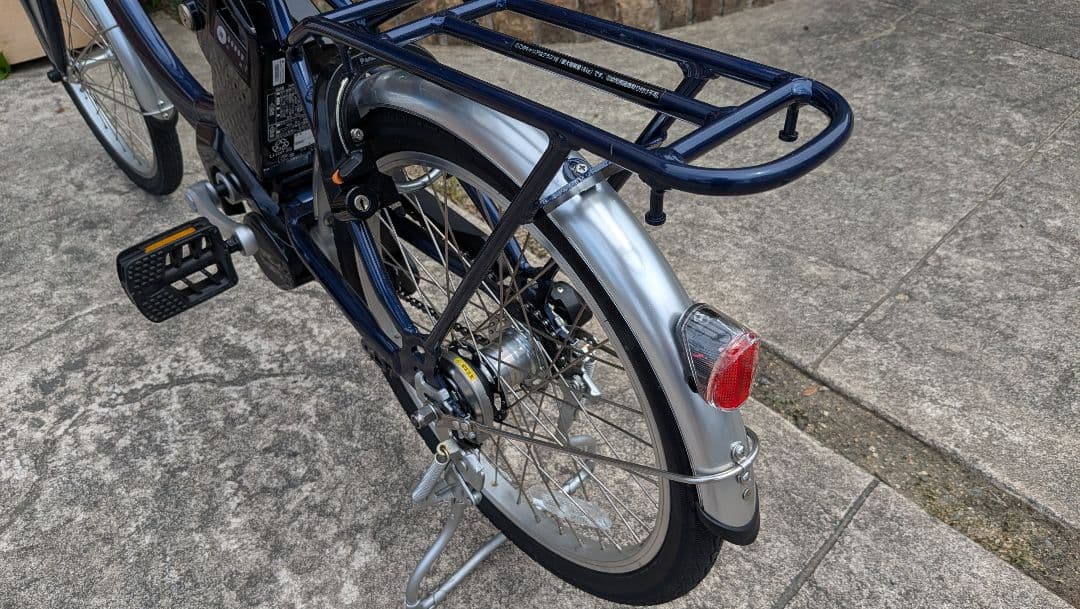 Panasonic製 三段変速付20インチ電動アシスト自転車ネイビー