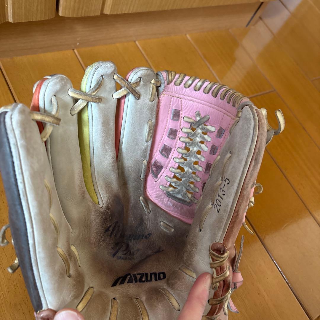 Mizuno 硬式グローブ プロ実使用