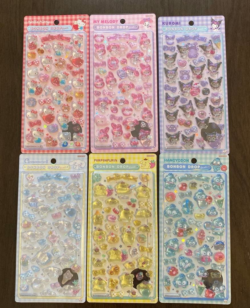 【国内正規品】サンリオ　ボンボンドロップ　第2弾　6種セット