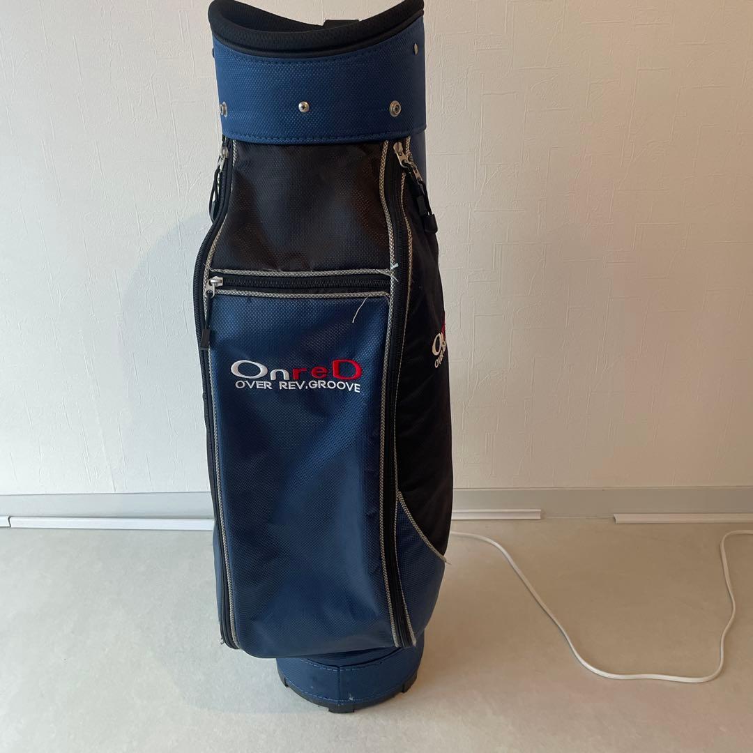 OnreD OVER REV.GROOVE キャディバッグ ネイビー