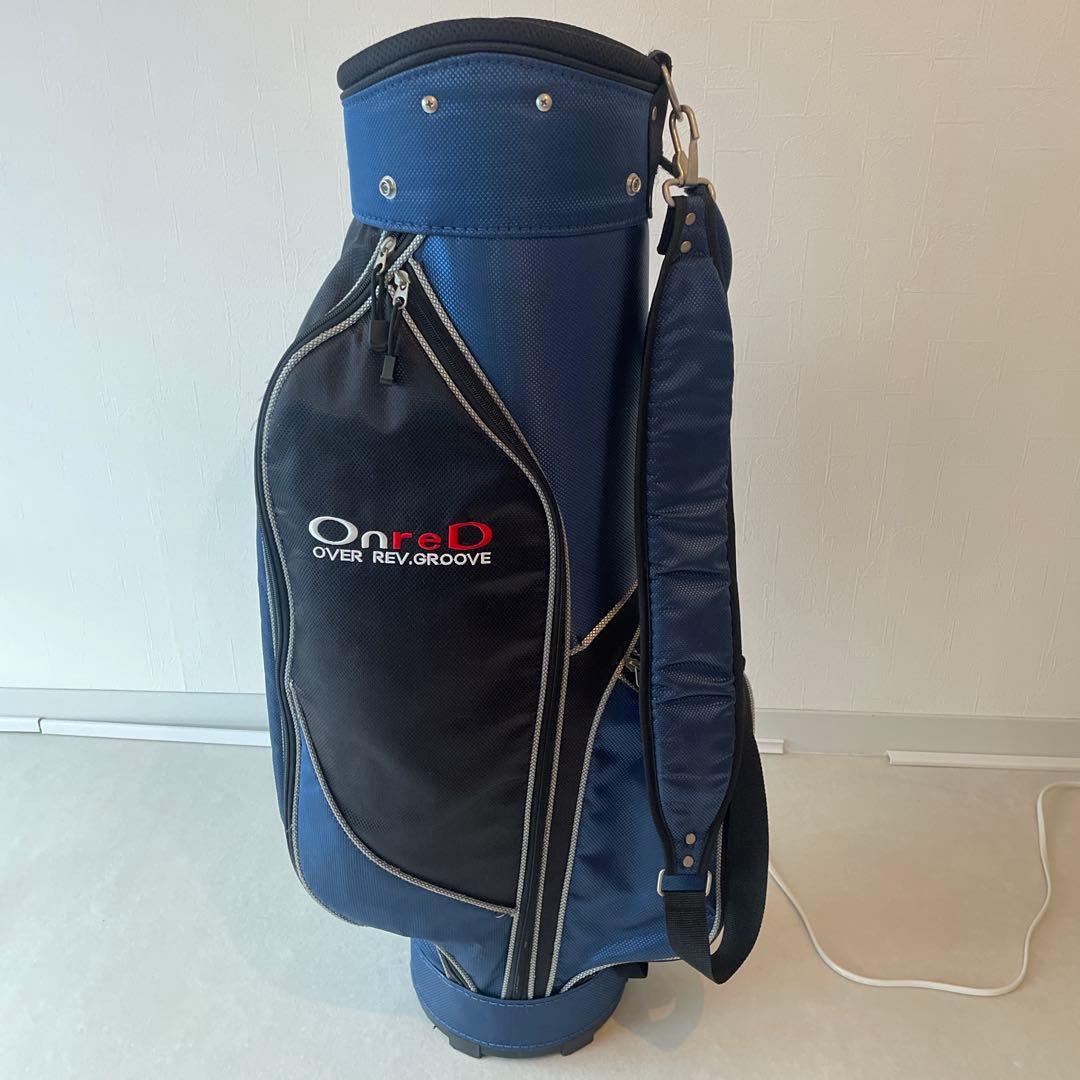 OnreD OVER REV.GROOVE キャディバッグ ネイビー