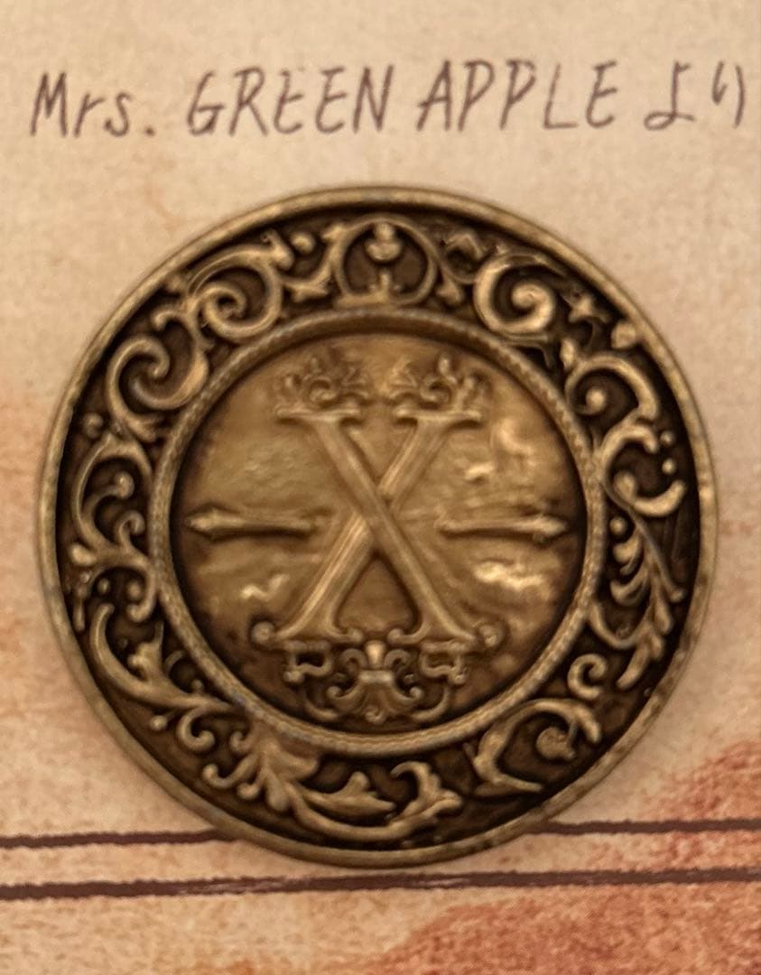 Mrs.GREEN APPLE10周年記念メダル