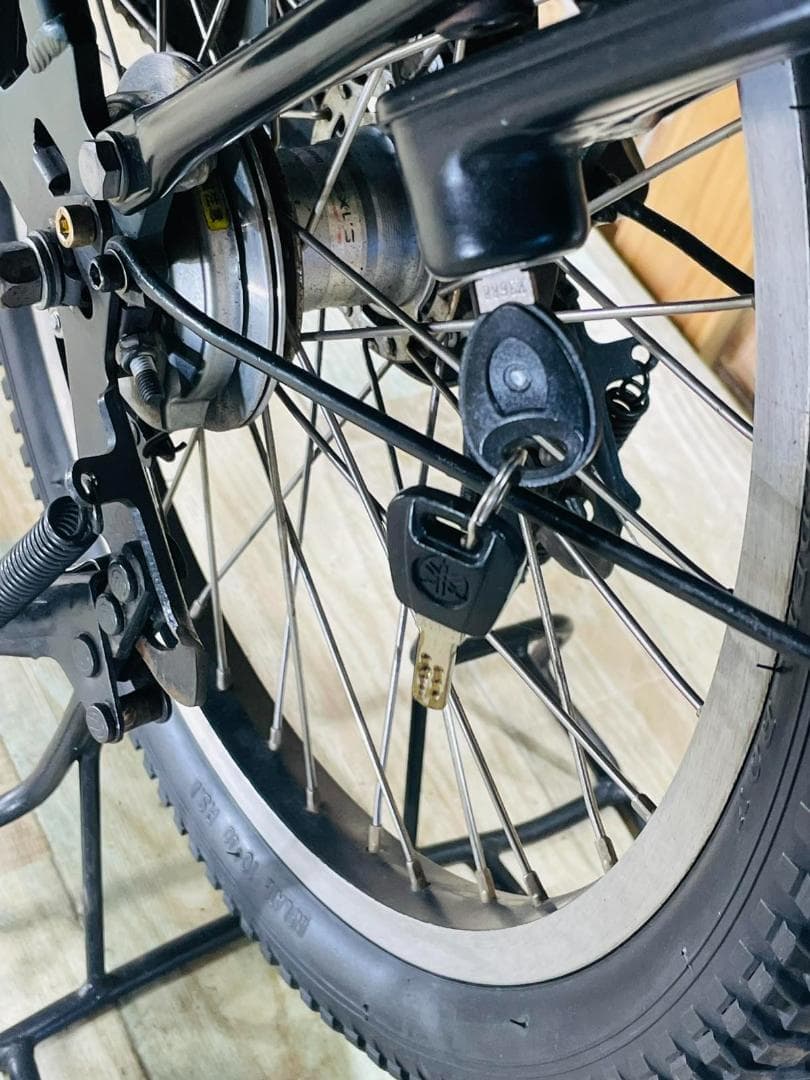 H1183 No１モデル マット系グリーン ヤマハ　子供乗せ電動アシスト自転車