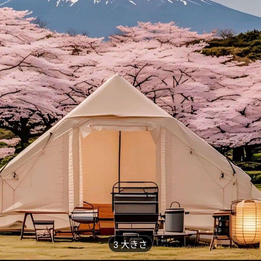 【未使用品】12㎡ Pakicetus インフレータブル・テント 返品対応可