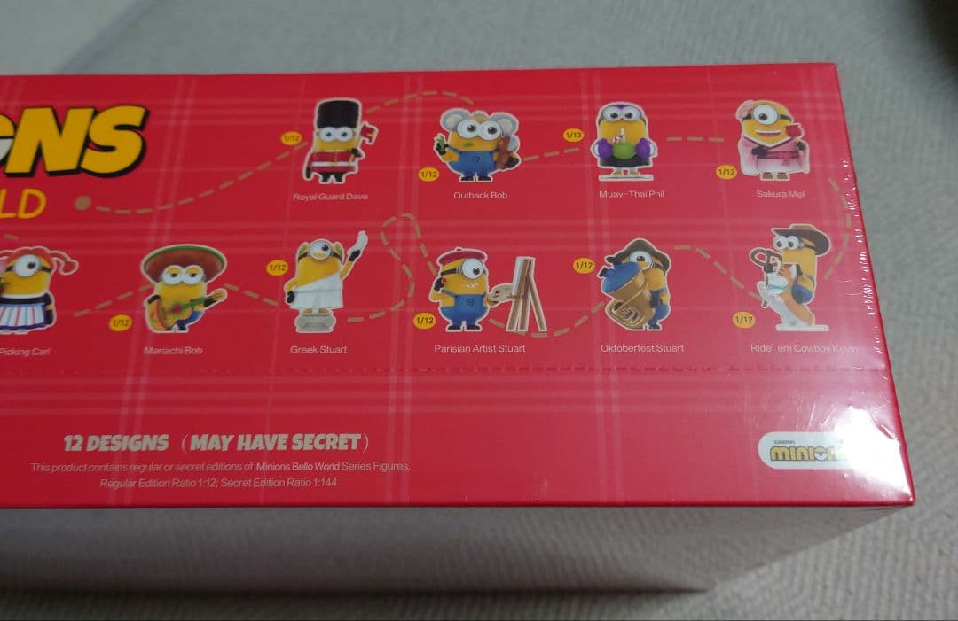 MINIONS BELLO WORLD フィギュアセット アソートBox