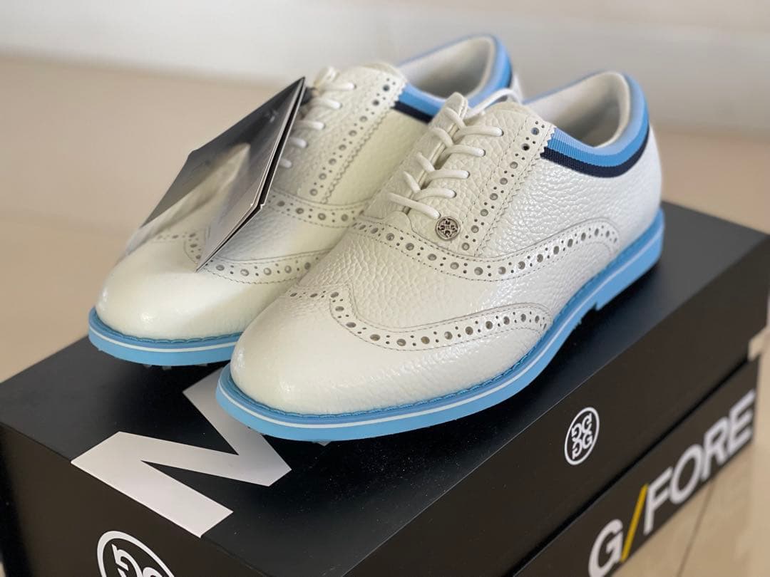 G/FORE ゴルフシューズ ホワイト/ブルー