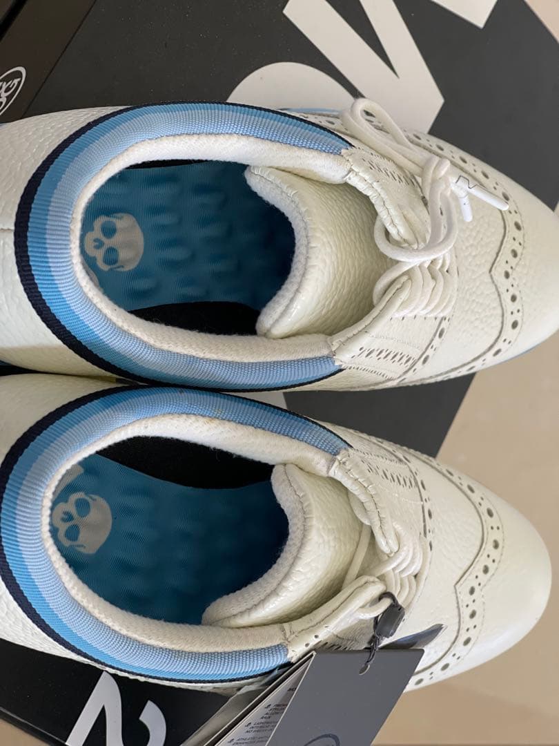 G/FORE ゴルフシューズ ホワイト/ブルー