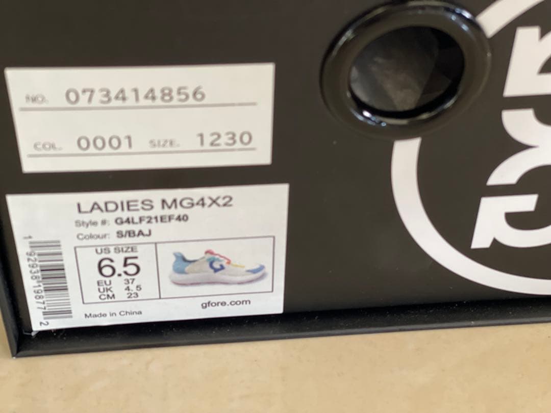 G/FORE ゴルフシューズ ホワイト/ブルー