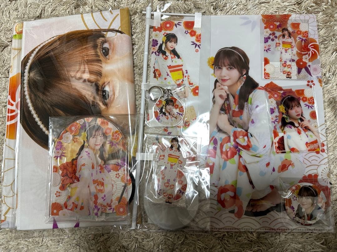 CANDY TUNE浴衣すきくじA賞 ボイス入りアクリルパネル含むセット南なつ