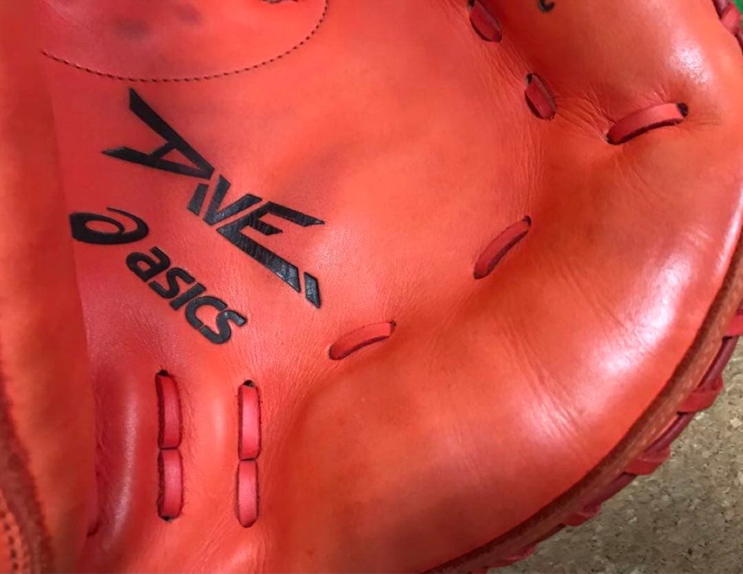 asics 軟式キャッチャーミット　美品‼️