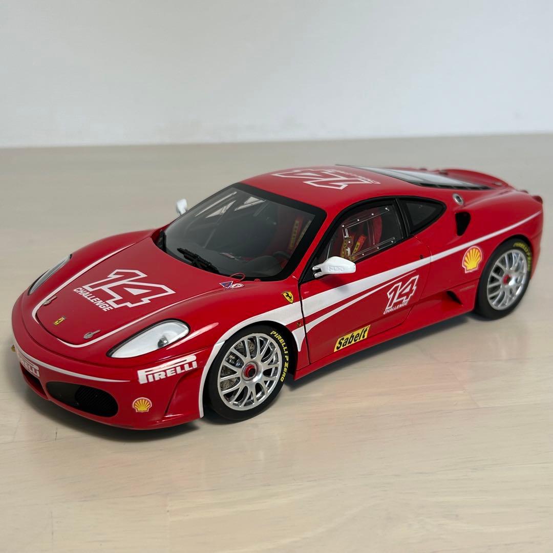 ミニカー HOT WHEELS Ferrarl F430 Challenge 1/18