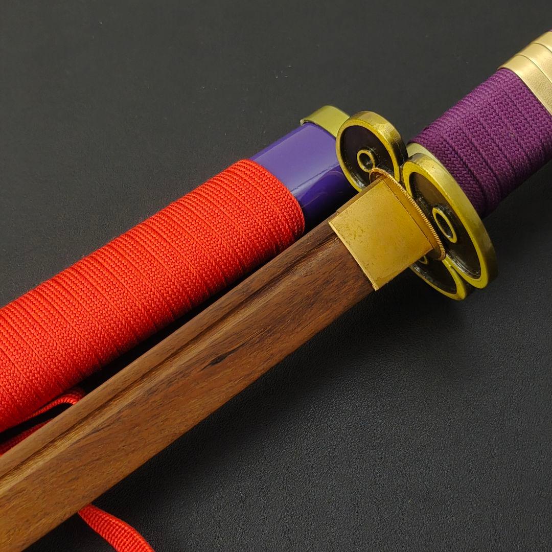 日本刀　模造刀　閻魔　木製刀　硬木製　居合練習　コスプレ用　刀剣拵　武道具